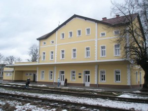 Vlakové nádraží v Radnicích